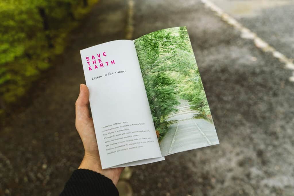 Environmental photography brochure