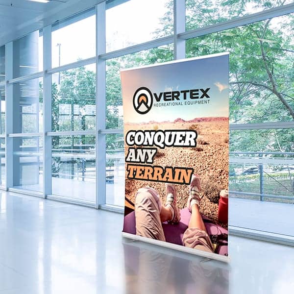 Wide retractable banners make events and trade shows more exciting